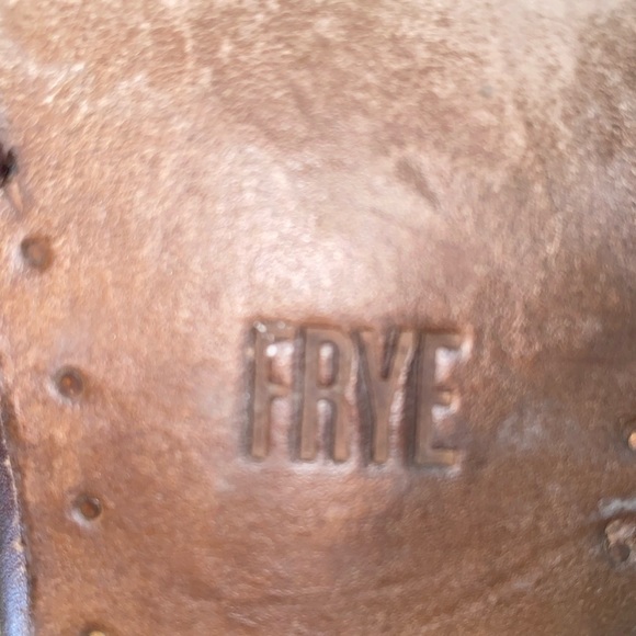 Frye leather boots. Worn once - Picture 3 of 3
